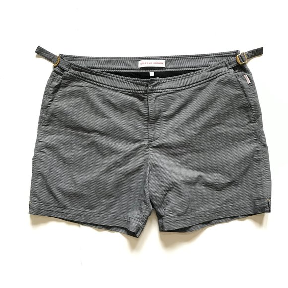 Orlebar Brown OB Classic Bulldog Shorts Swim Trunks Mens 40 Gray 5.5" Inseam - Picture 5 of 14